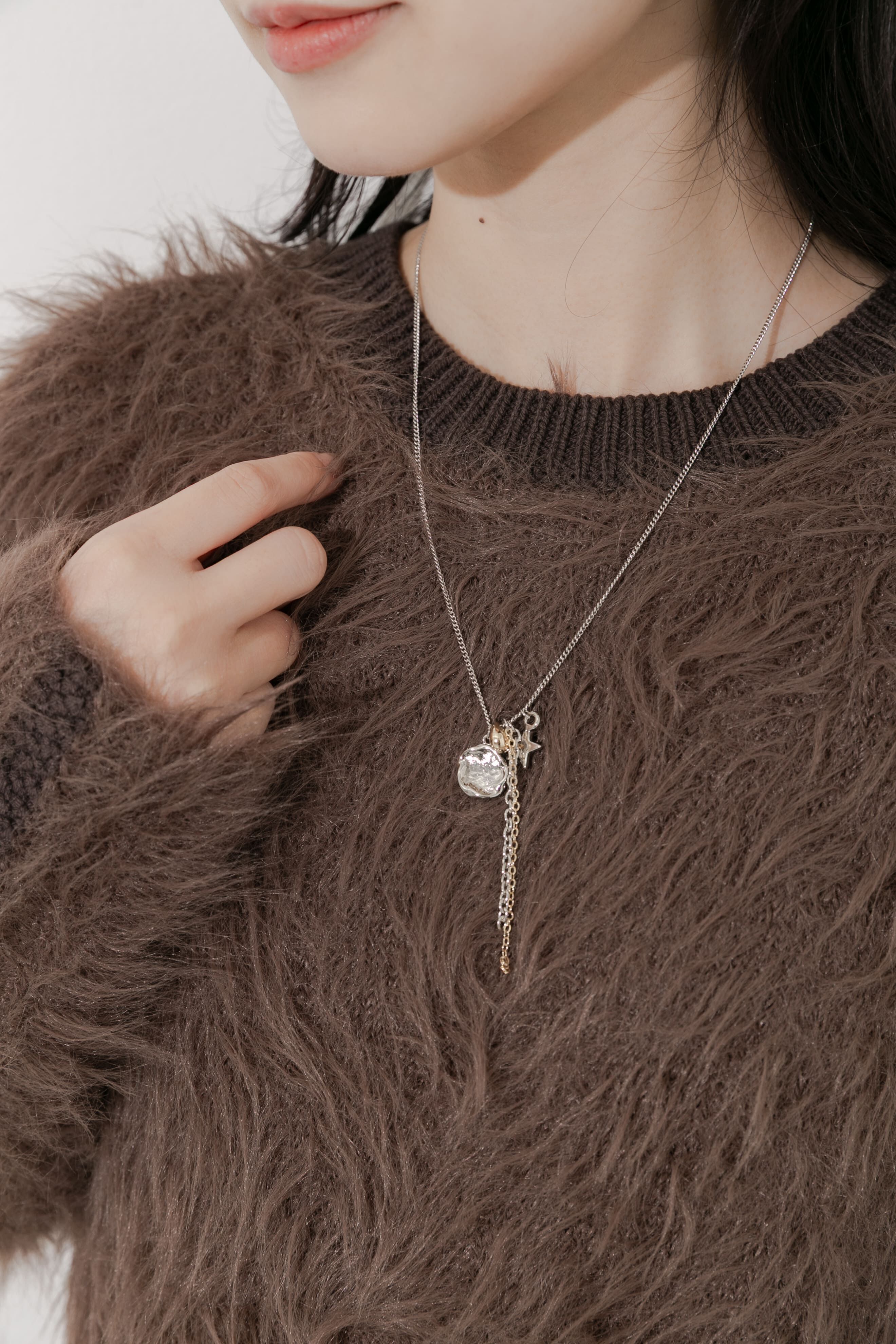 SMELLY「マルチチャームトップネックレス」|ネックレス|