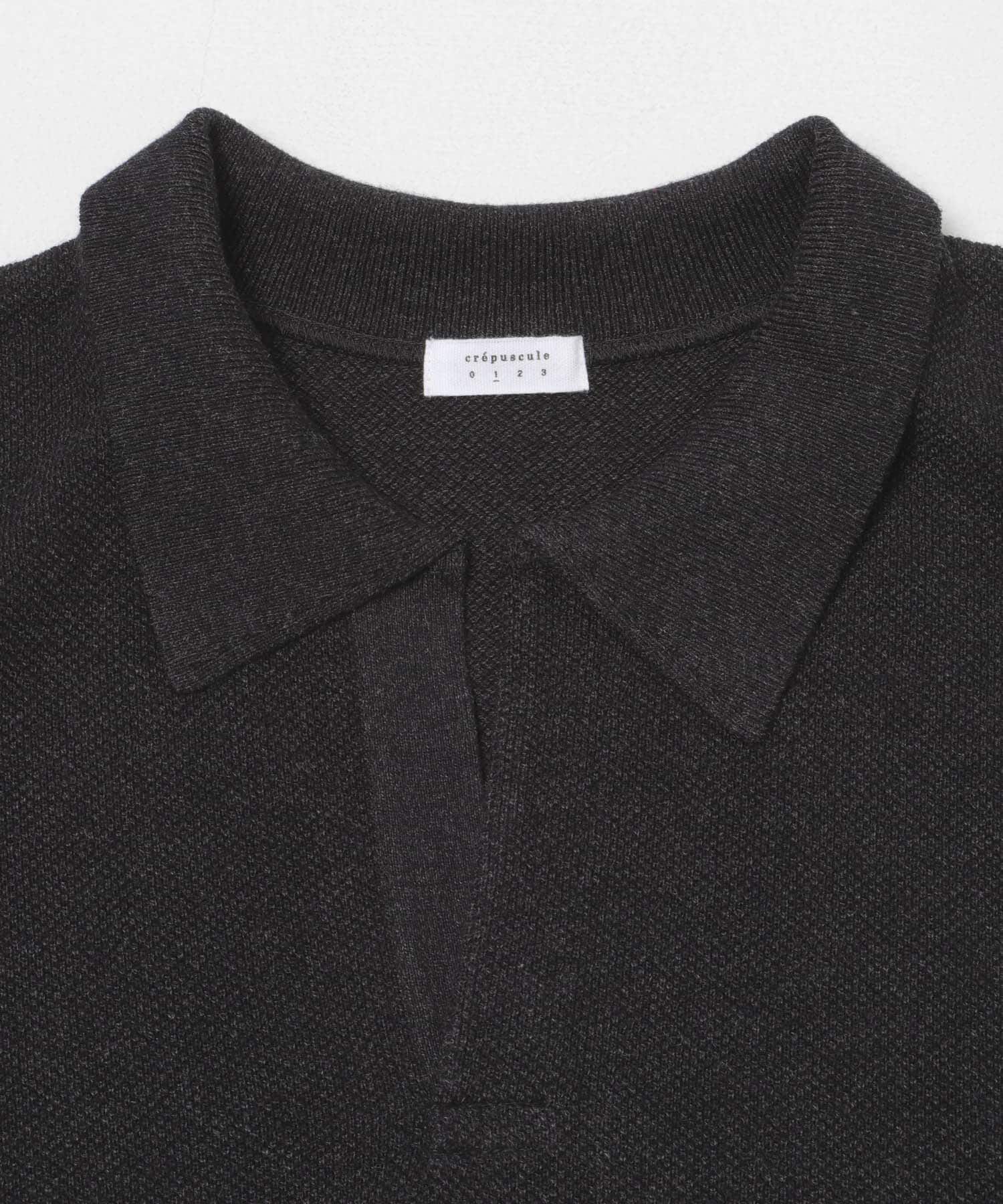 URBAN RESEARCH「crepuscule　Co/Ra Moss Stitch Skipper」|ニット・セーター|