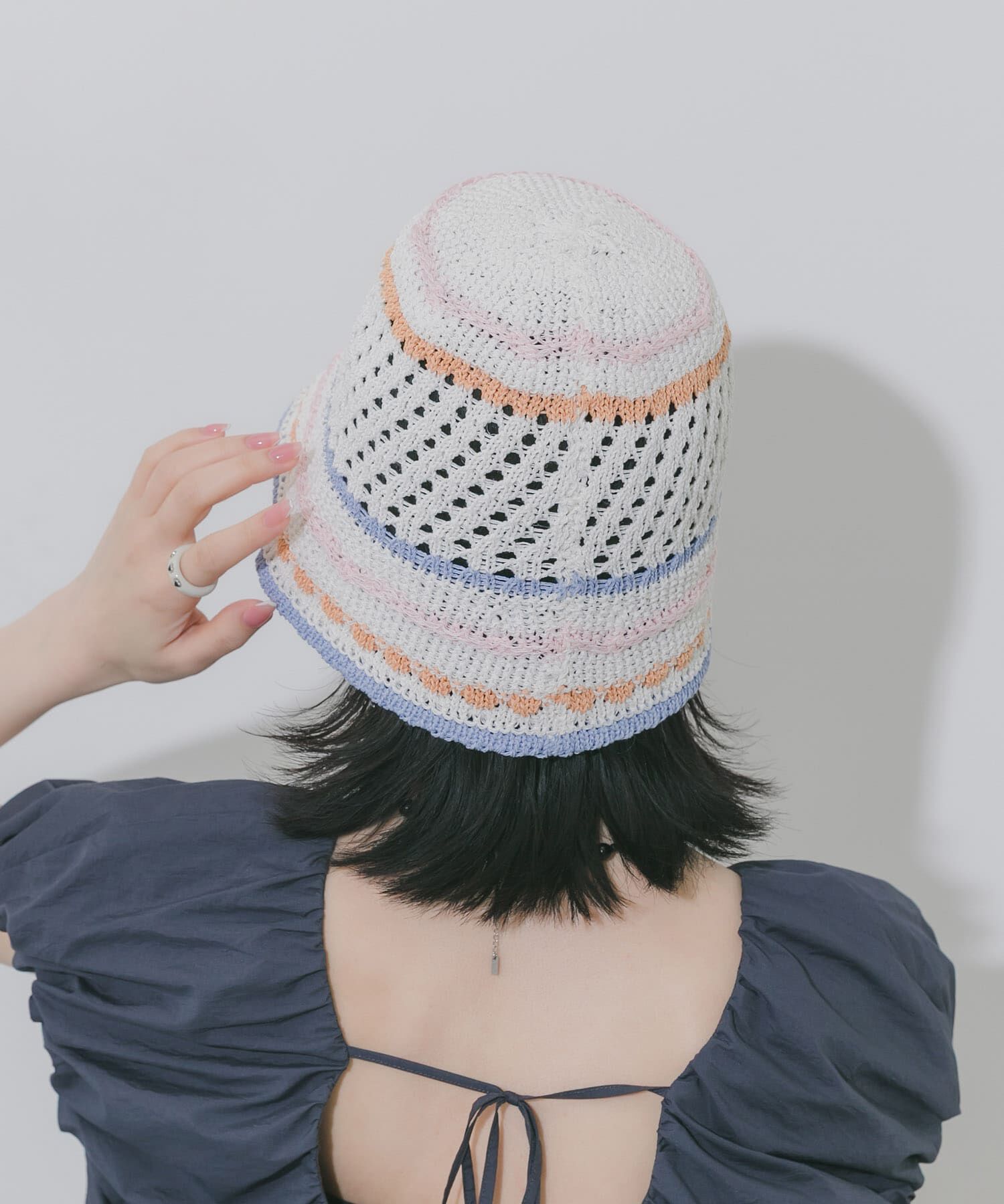 SMELLY「カラーボーダーサーモハット」|ハット|