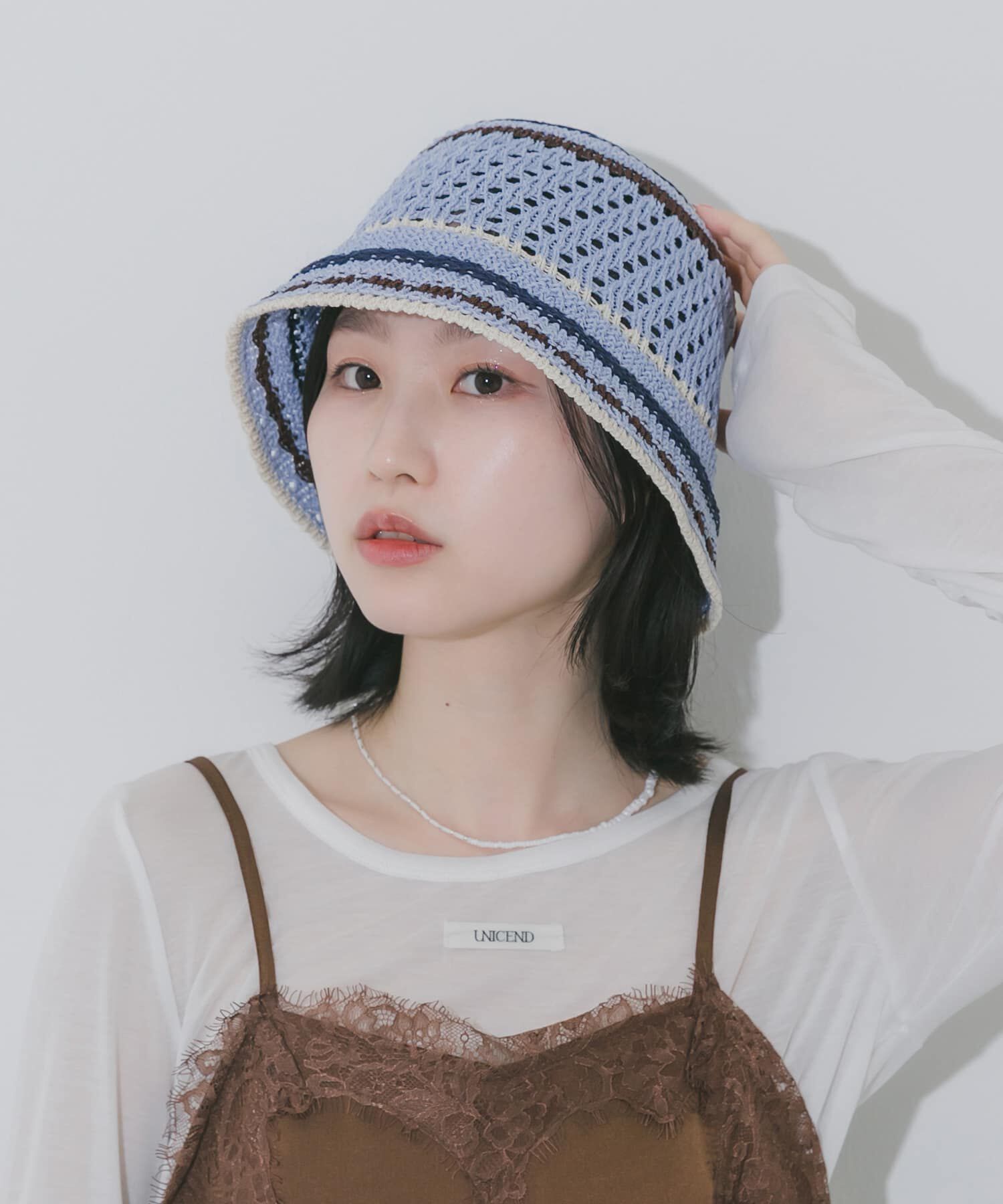 SMELLY「カラーボーダーサーモハット」|ハット|