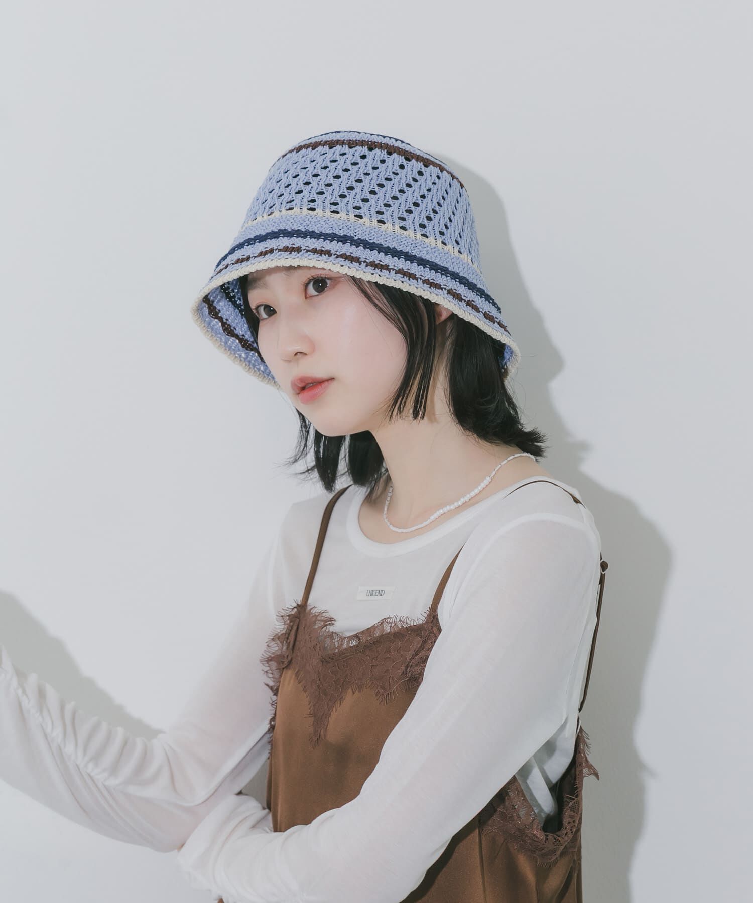 SMELLY「カラーボーダーサーモハット」|ハット|