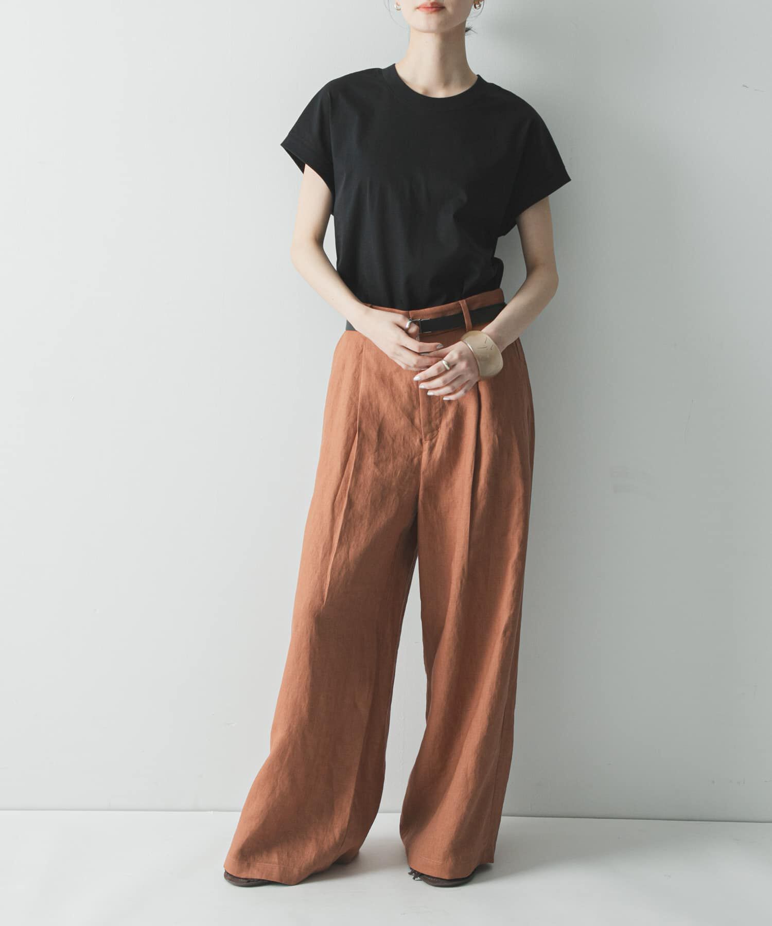 URBAN RESEARCH「『3サイズ展開』リネンイージーワイドスラックス」|その他|