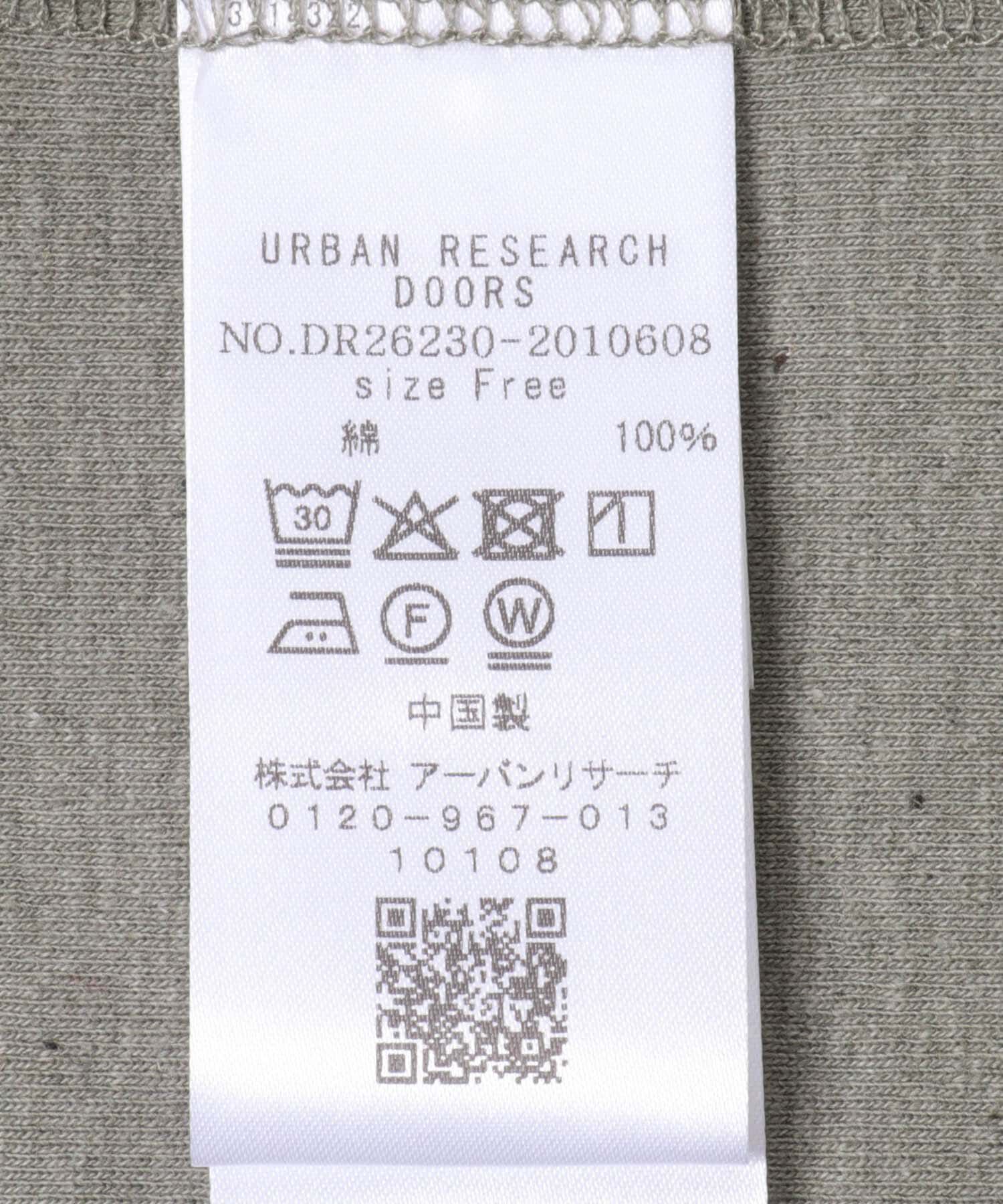 URBAN RESEARCH DOORS「Natural Cotton TankTop」|タンクトップ|