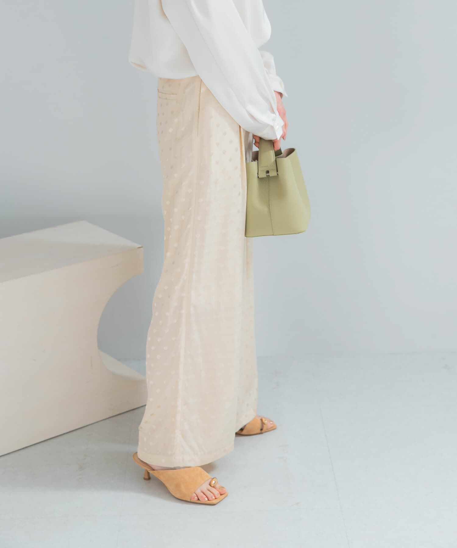 URBAN RESEARCH ROSSO「サテンドットパンツ」|その他|