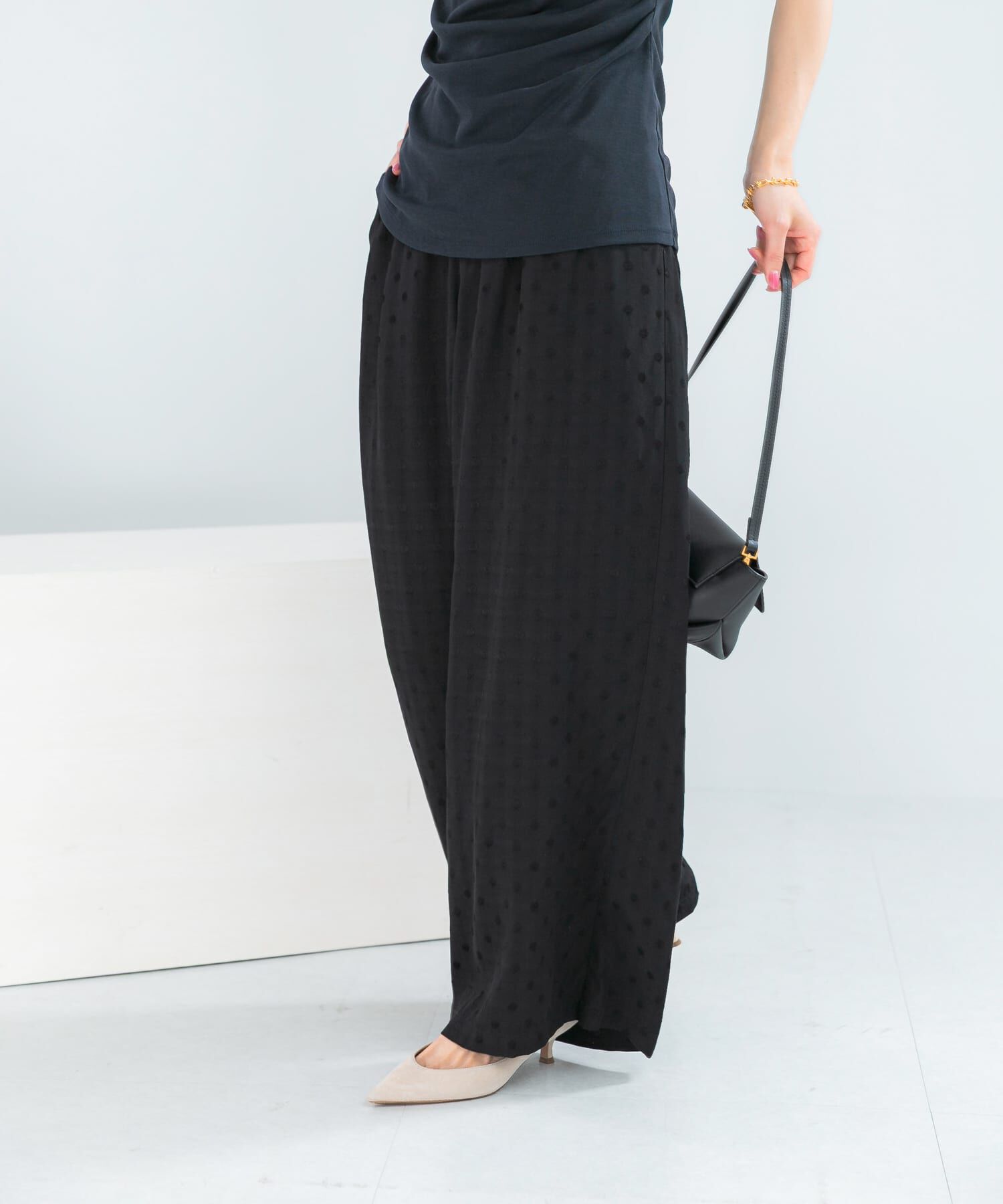 URBAN RESEARCH ROSSO「サテンドットパンツ」|その他|