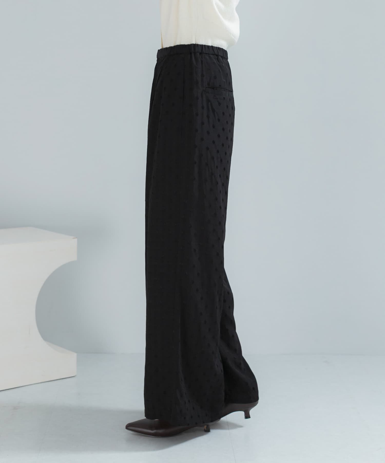 URBAN RESEARCH ROSSO「サテンドットパンツ」|その他|