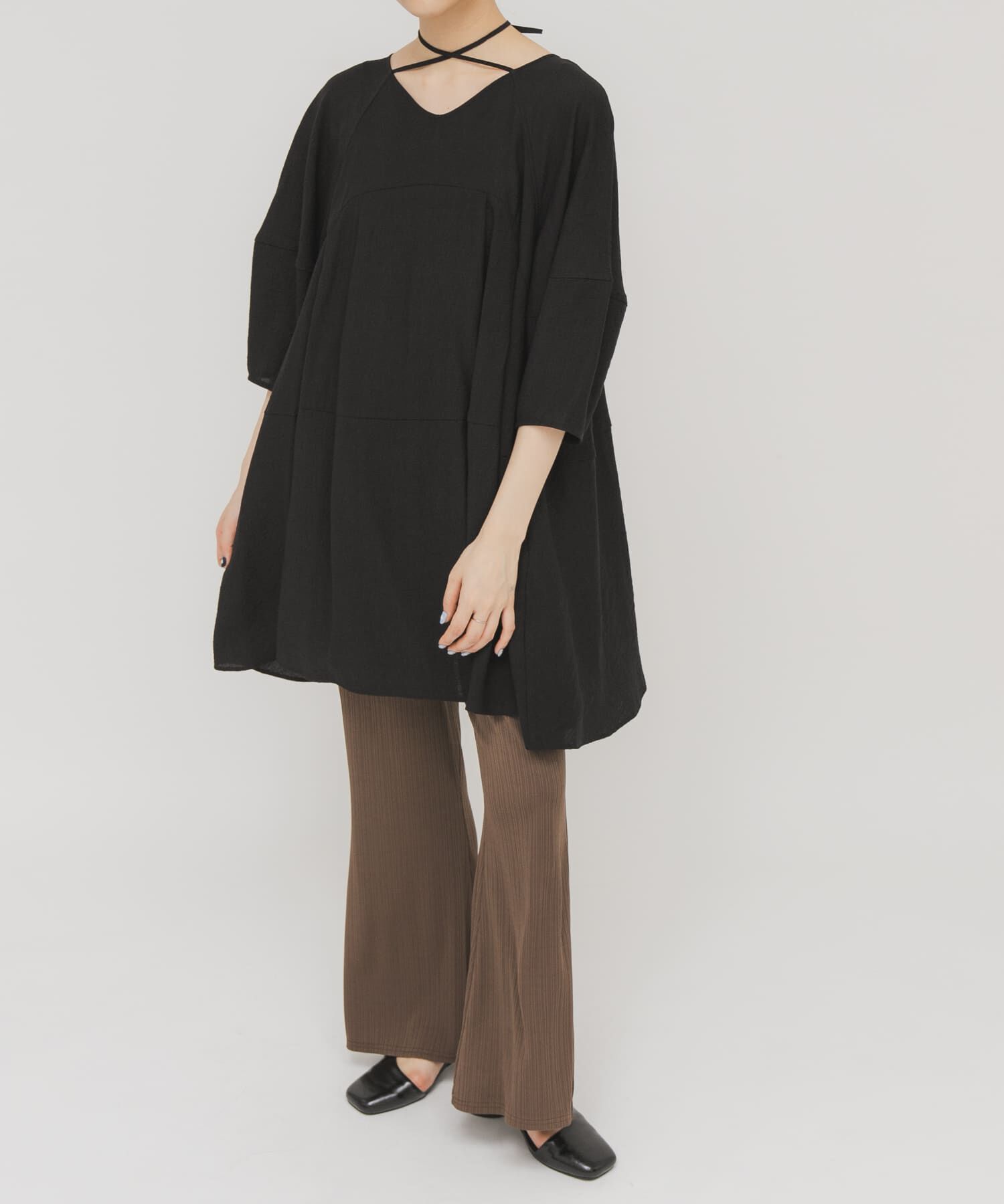  「チョーカーデザインミニワンピース」|ワンピース|