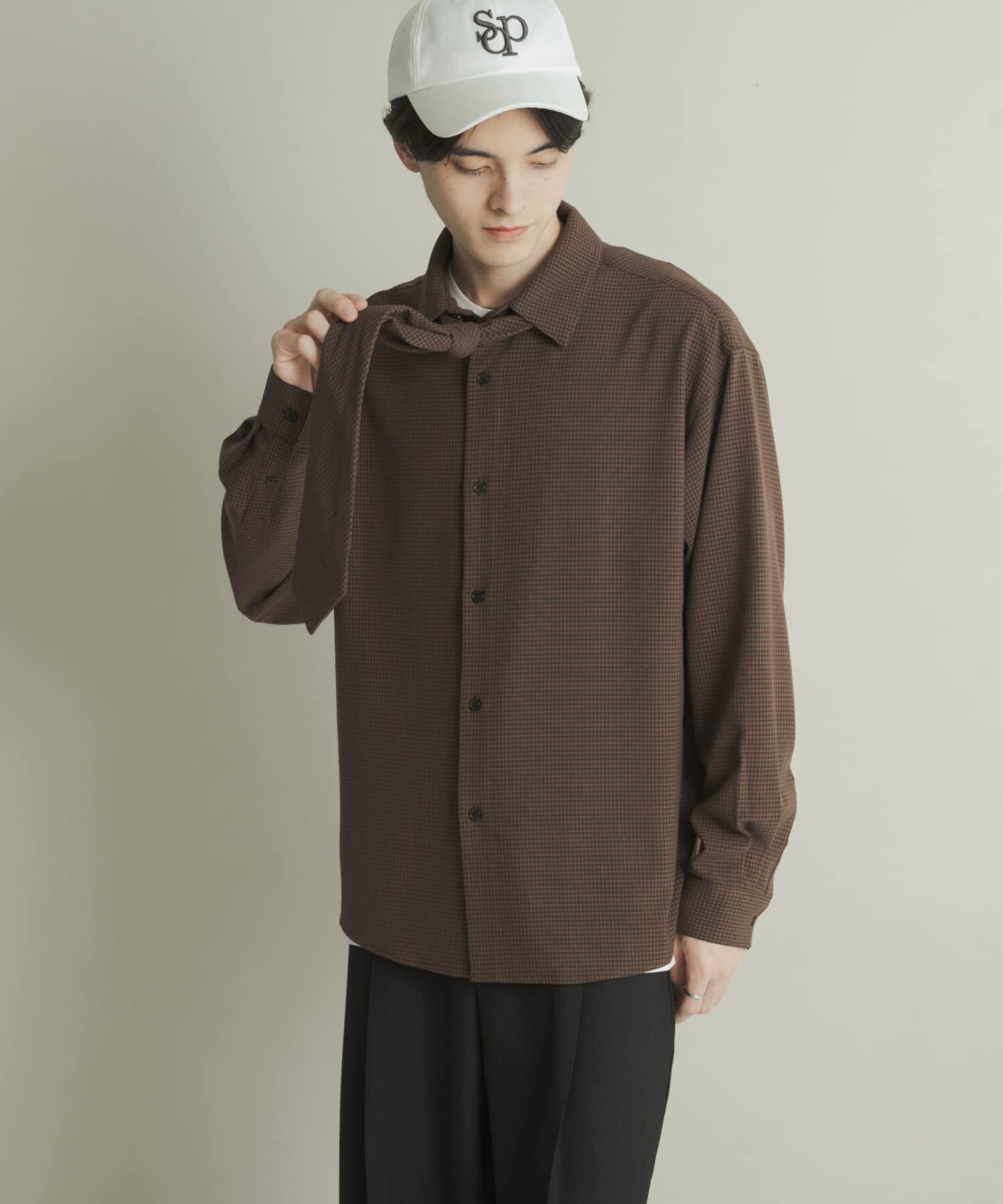 SENSE OF PLACE by URBAN RESEARCH「レギュラーカラーネクタイシャツ」|シャツ・ブラウス|