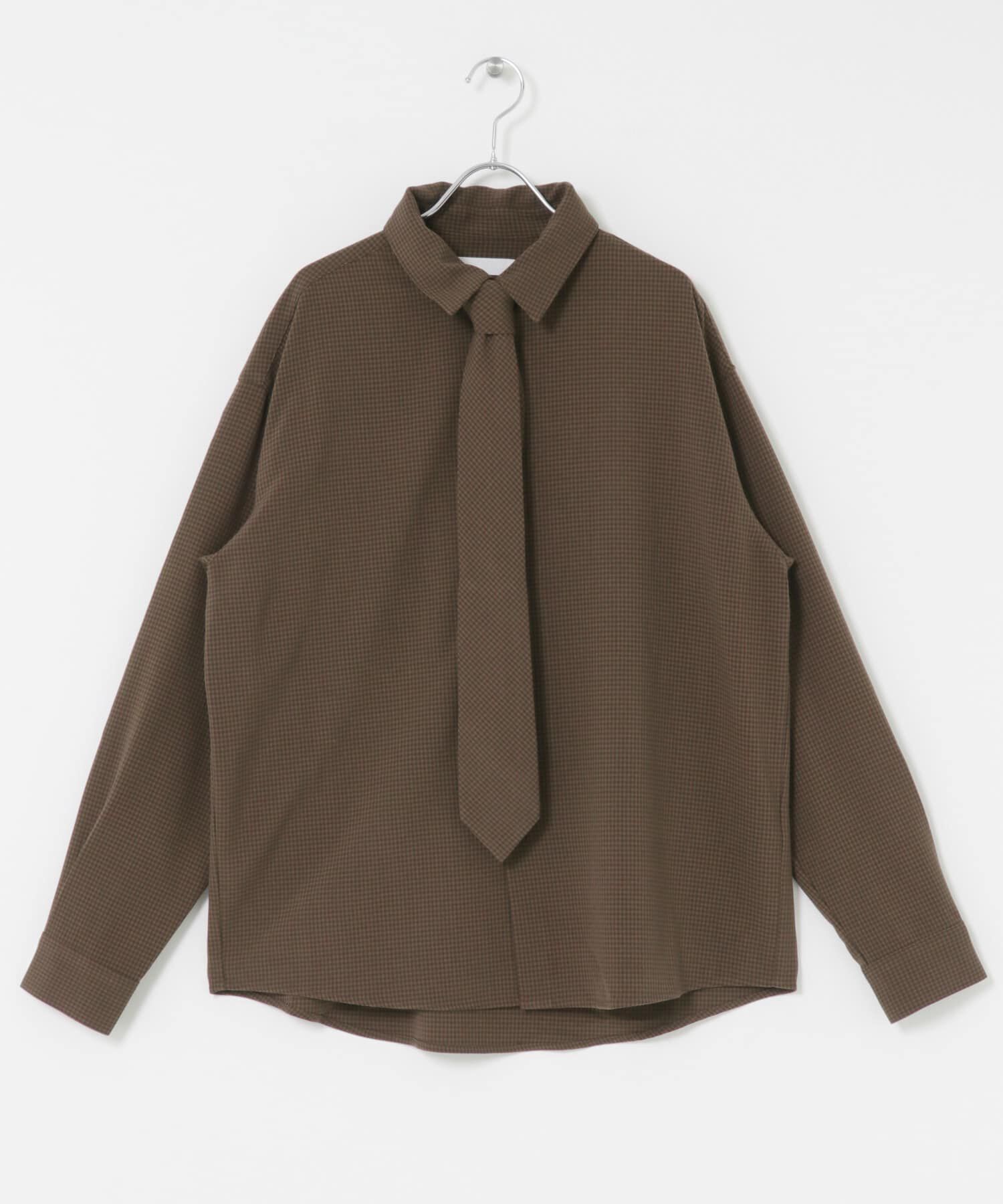 SENSE OF PLACE by URBAN RESEARCH「レギュラーカラーネクタイシャツ」|シャツ・ブラウス|