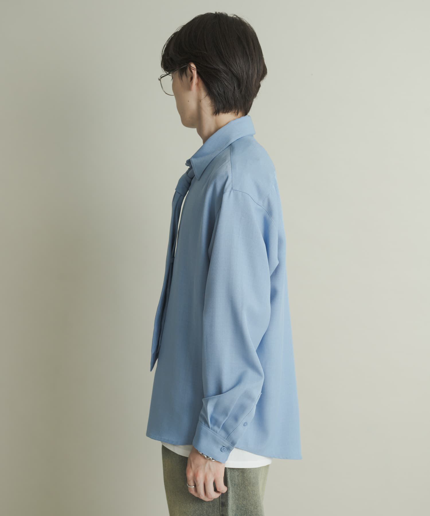 SENSE OF PLACE by URBAN RESEARCH「レギュラーカラーネクタイシャツ」|シャツ・ブラウス|