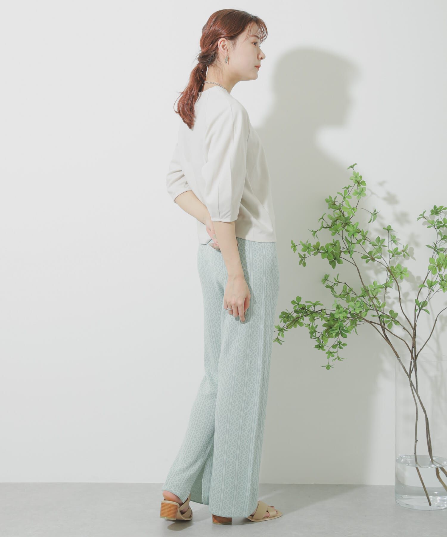 SENSE OF PLACE by URBAN RESEARCH「サマーニットジャガードパンツ」|その他|