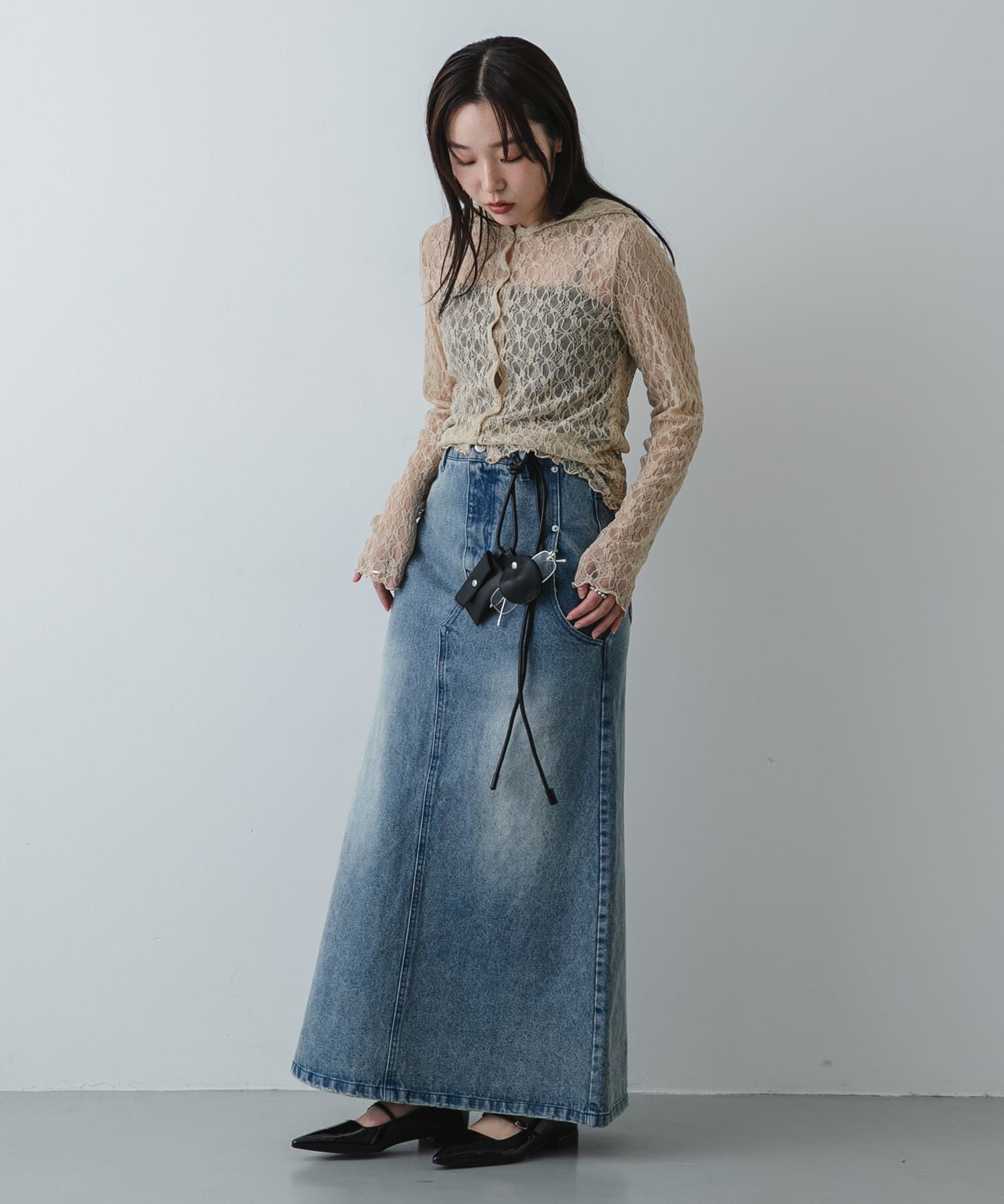 SENSE OF PLACE by URBAN RESEARCH「コンビカラーポーチツキベルト」|ベルト|