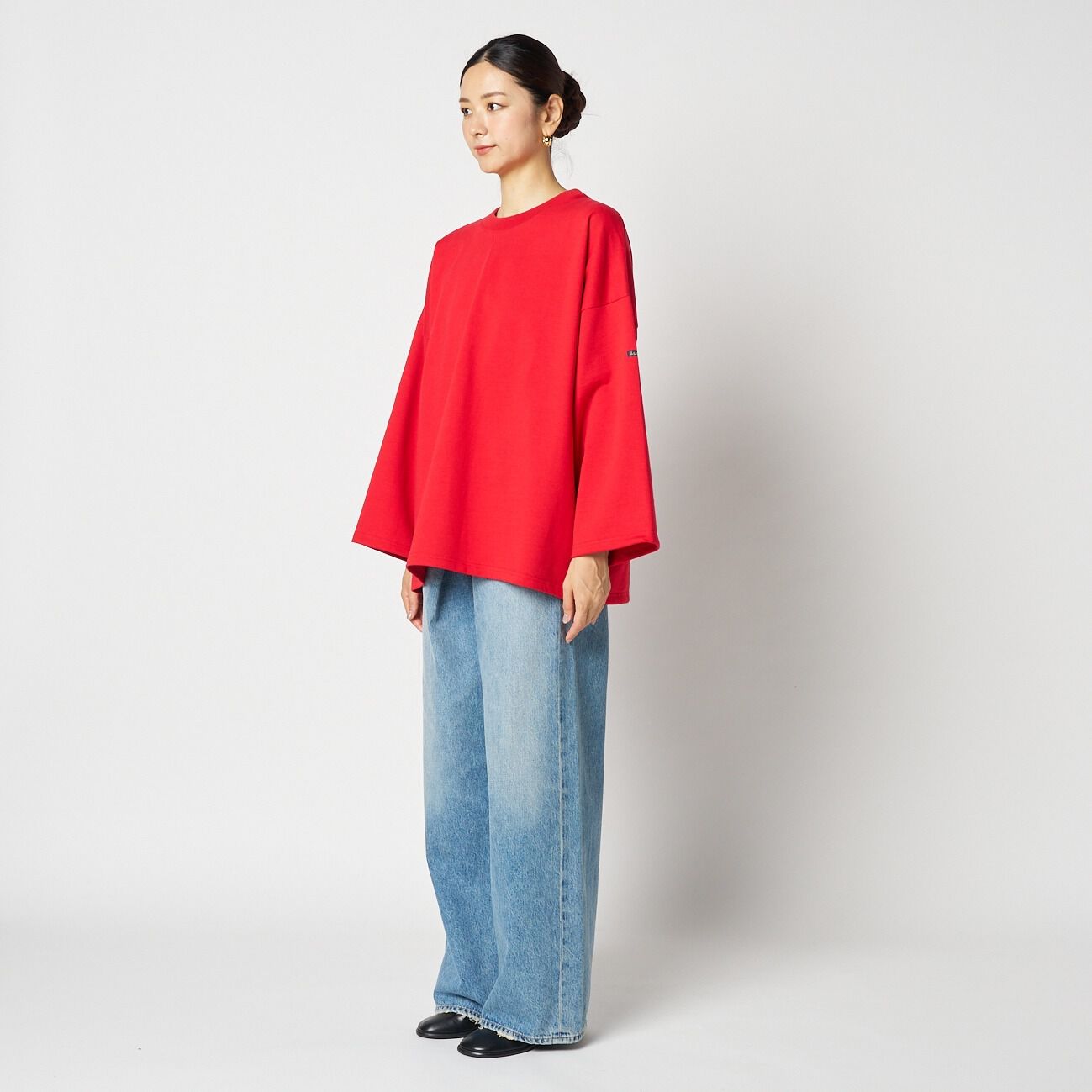  「Le Minor LARGE COTTON FLAIR SLEEVE」|Tシャツ・カットソー|