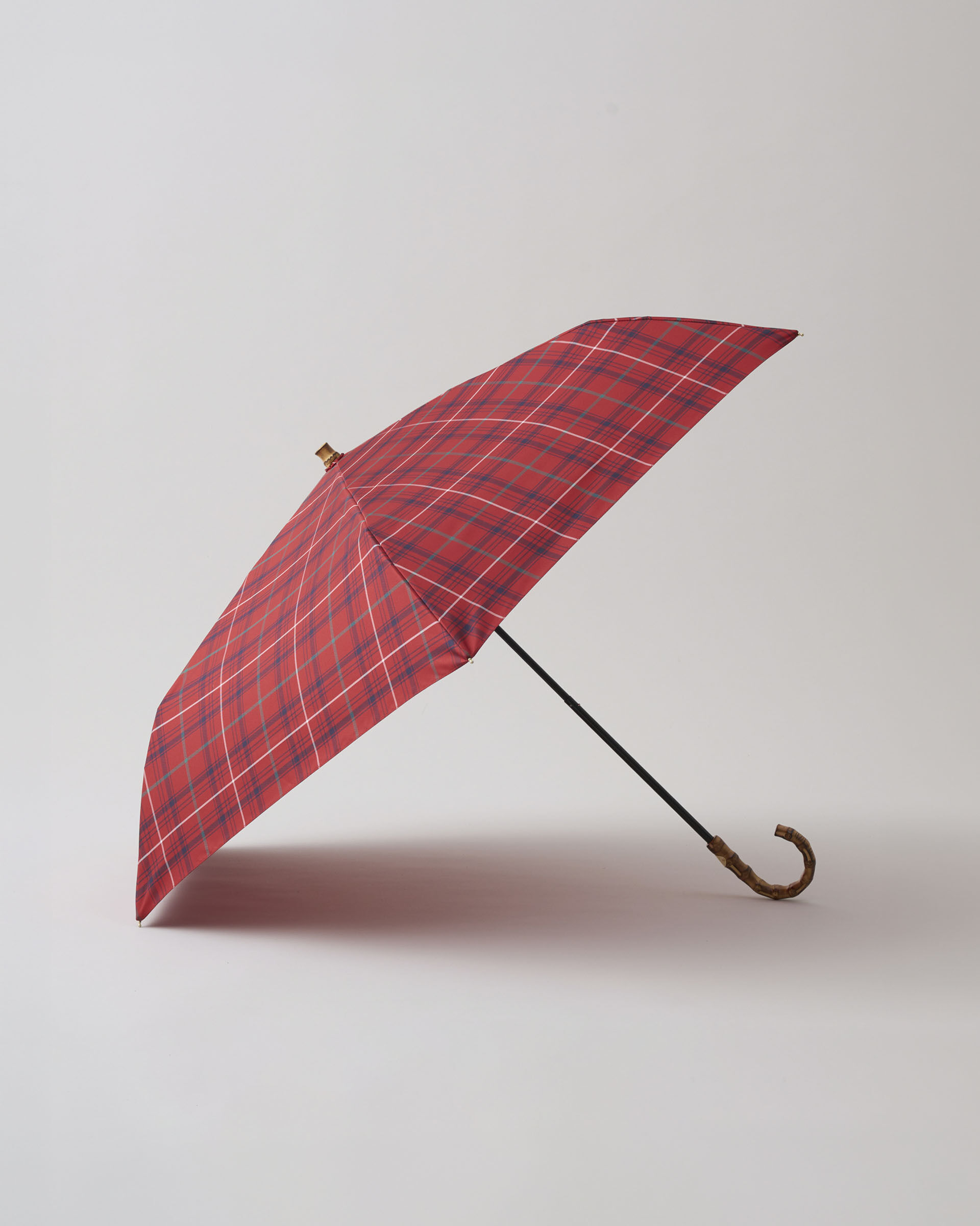 Traditional Weatherwear「【軽量】FOLDING BAMBOO MINI」|傘|ﾛｰｽﾞ ﾚｯﾄﾞ ﾓﾀﾞﾝ