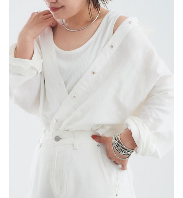  「ストレッチイレギュラーテレコタンク」|タンクトップ|