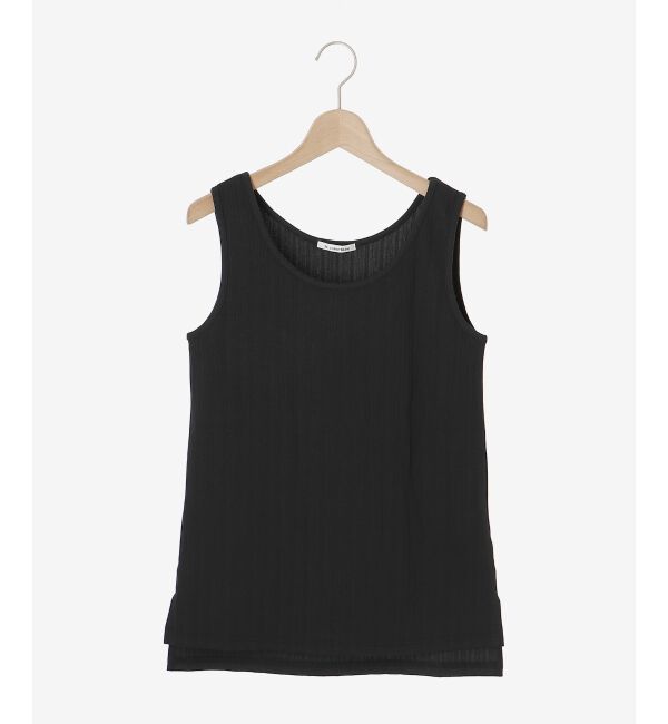  「ストレッチイレギュラーテレコタンク」|タンクトップ|