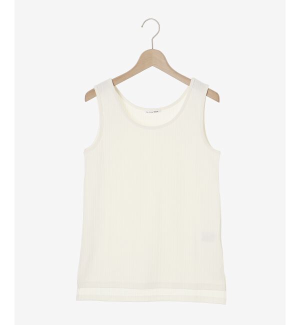  「ストレッチイレギュラーテレコタンク」|タンクトップ|