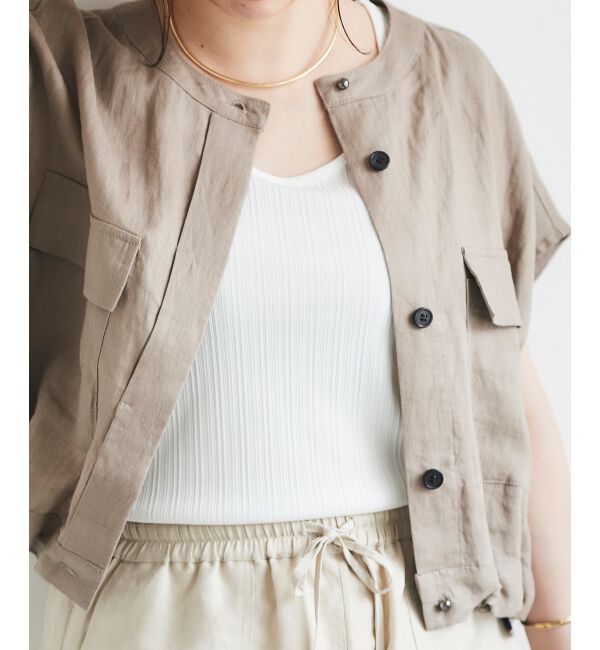  「ストレッチイレギュラーテレコタンク」|タンクトップ|