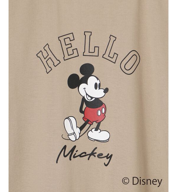  「【Disney】Hello/プリントTシャツ」|Tシャツ・カットソー|