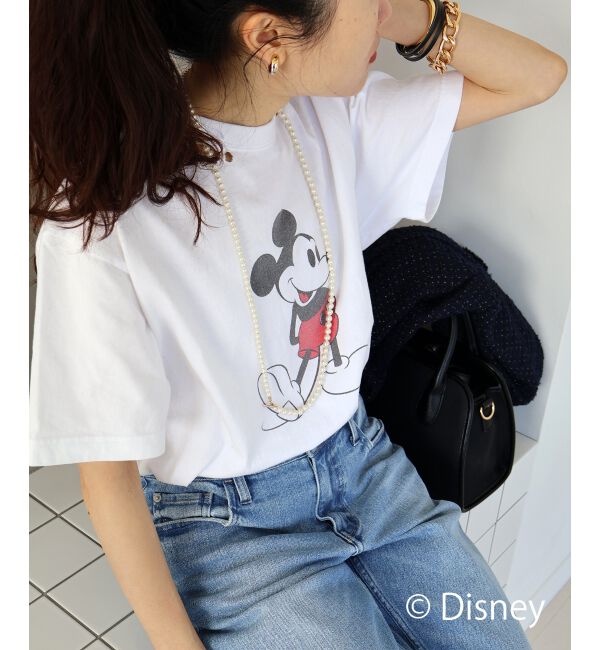  「GOOD ROCK SPEED ヴィンテージミッキーT」|Tシャツ・カットソー|ホワイト