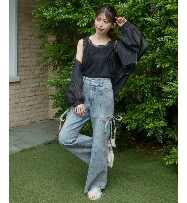  「レースクロスタンク」|タンクトップ|