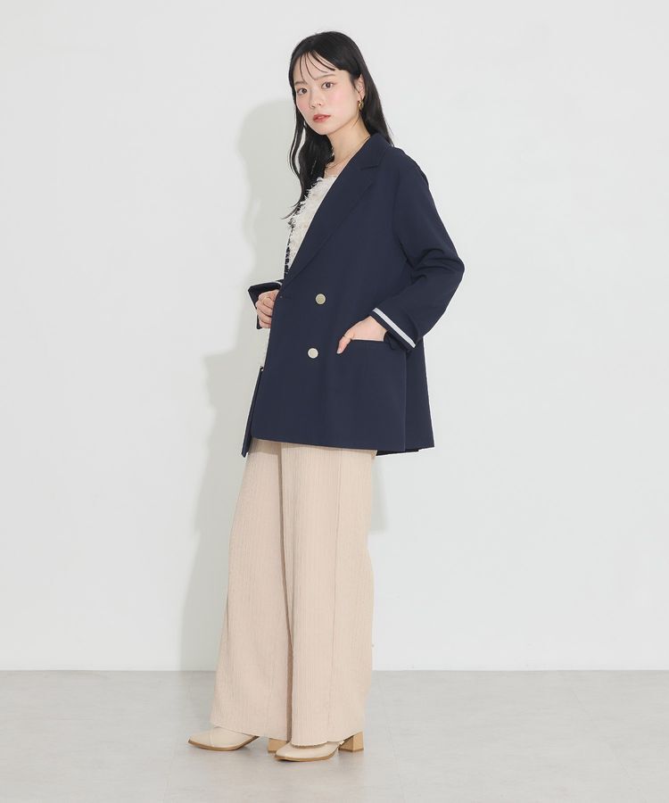 earth music&ecology「ダブルテーラードジャケット」|テーラードジャケット|