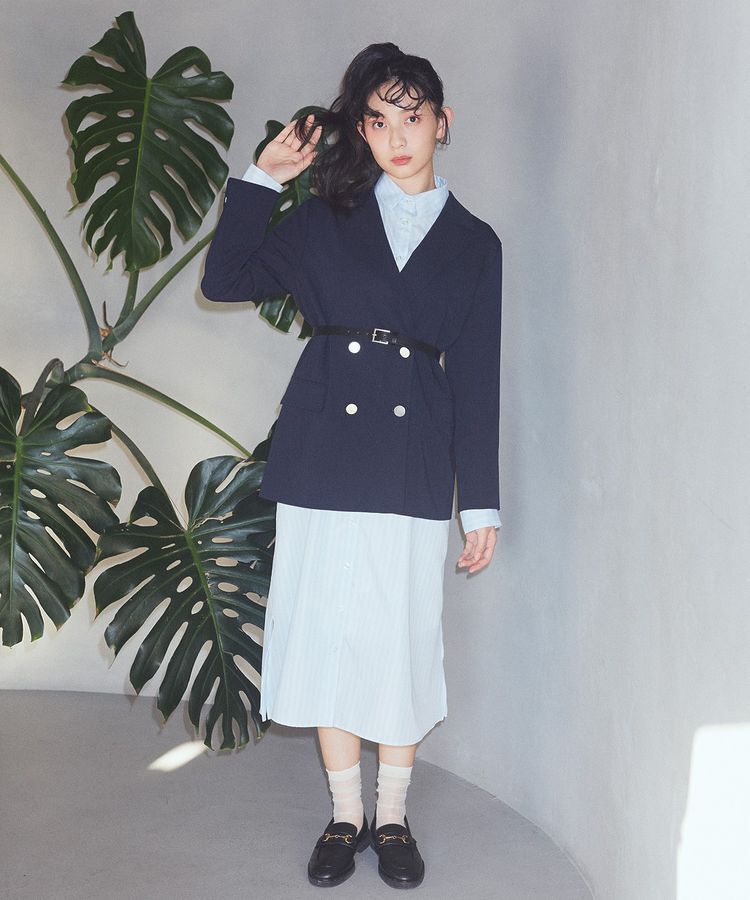 earth music&ecology「ダブルテーラードジャケット」|テーラードジャケット|