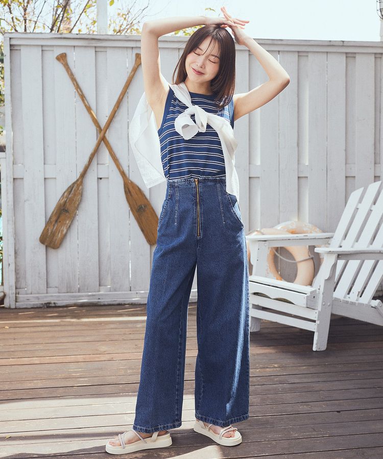 earth music&ecology「リブタンクトップ」|インナー|