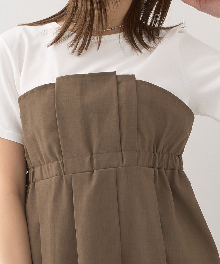 earth music&ecology「ビスチェドッキングプルオーバー」|Tシャツ・カットソー|