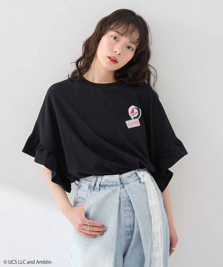 earth music&ecology「Back to the Future/emae フリルT」|Tシャツ・カットソー|