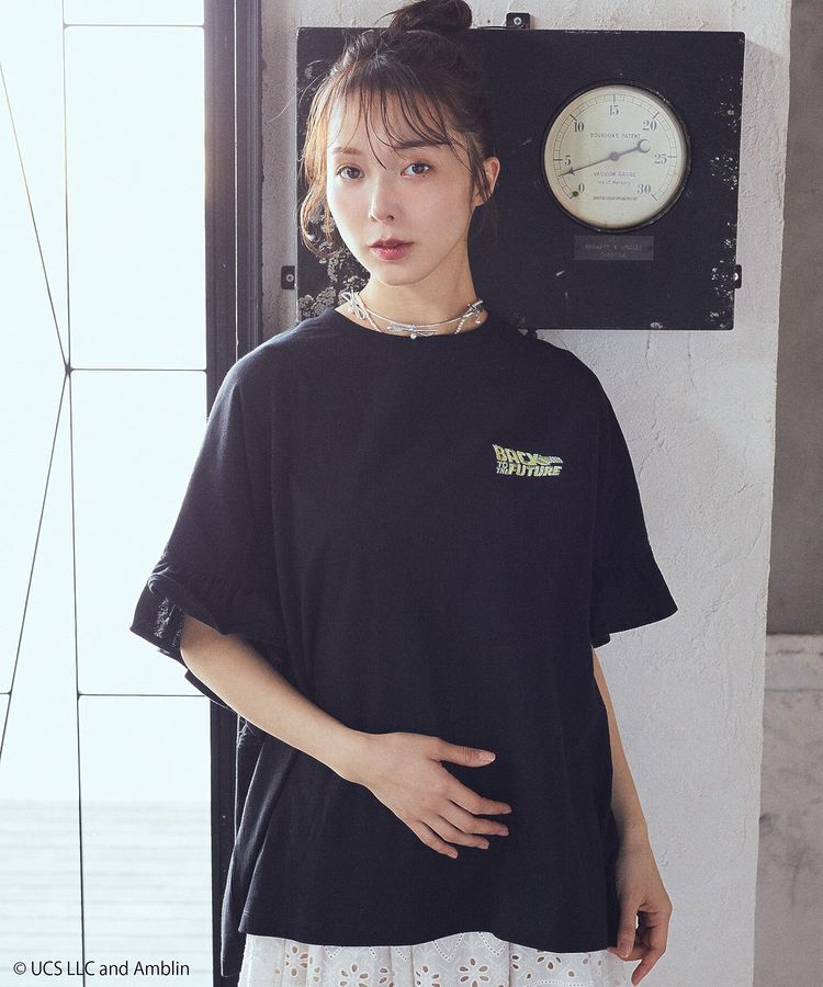 earth music&ecology「Back to the Future/emae フリルT」|Tシャツ・カットソー|