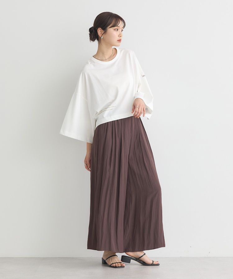 earth music&ecology「アソートプリントワイドTee」|Tシャツ・カットソー|