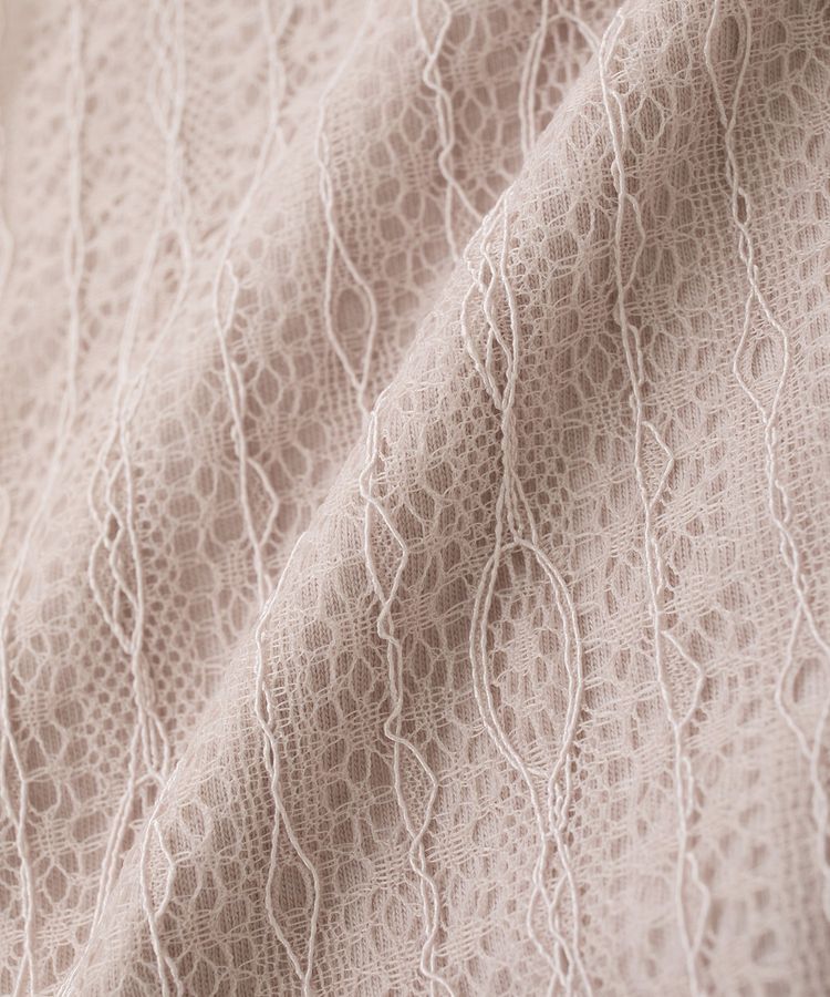 earth music&ecology「レースドッキングプルオーバー」|Tシャツ・カットソー|