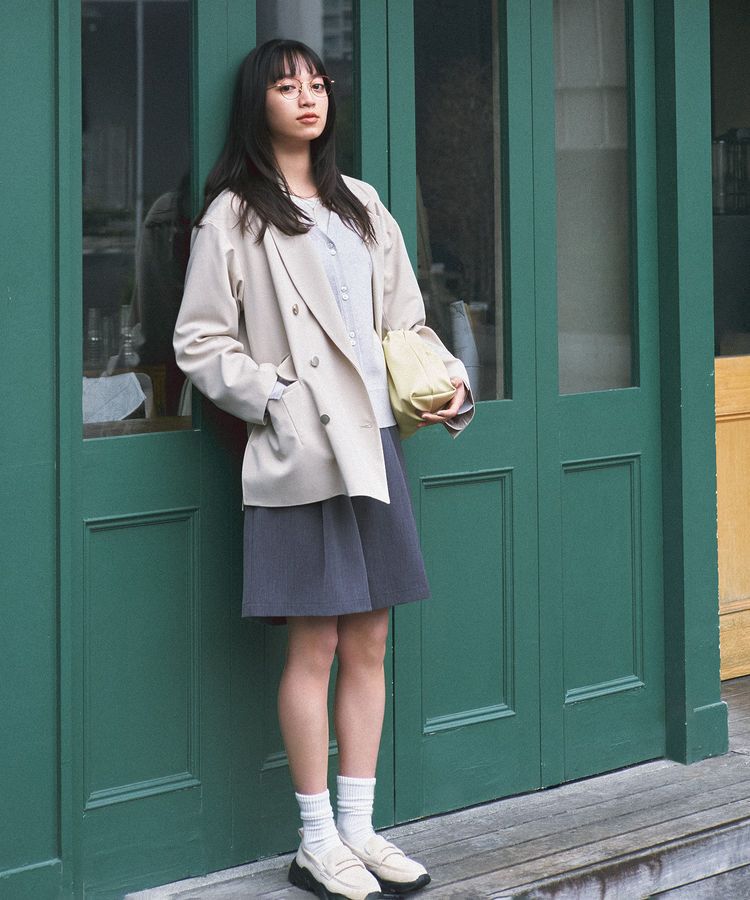 earth music&ecology「ダブルジャケット」|テーラードジャケット|