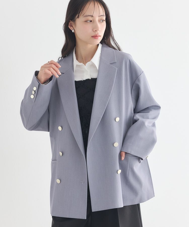 earth music&ecology「ダブルジャケット」|テーラードジャケット|