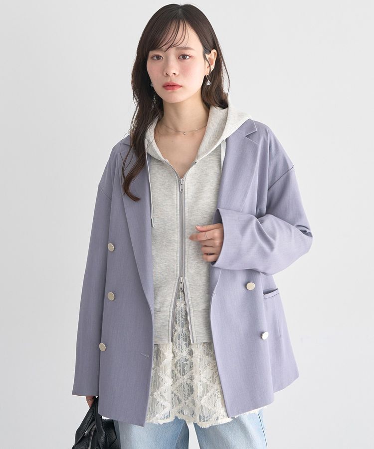 earth music&ecology「ダブルジャケット」|テーラードジャケット|