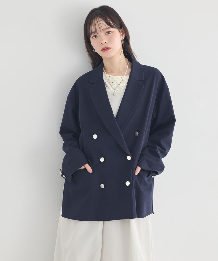 earth music&ecology「ダブルジャケット」|テーラードジャケット|