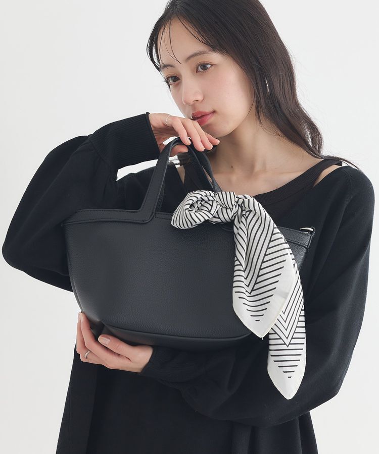 earth music&ecology「スカーフSET 2WAYミニトートバッグ」|トートバッグ|