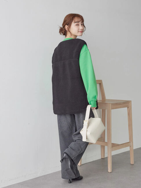  「ウールライクワイドパンツ」|その他|