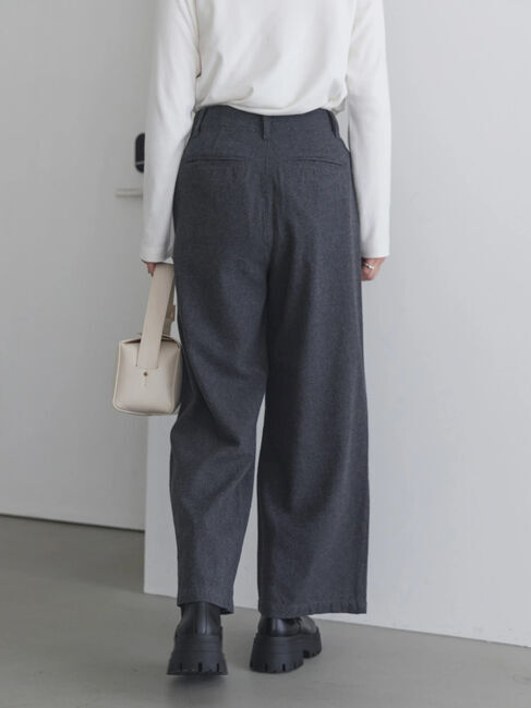  「ウールライクワイドパンツ」|その他|