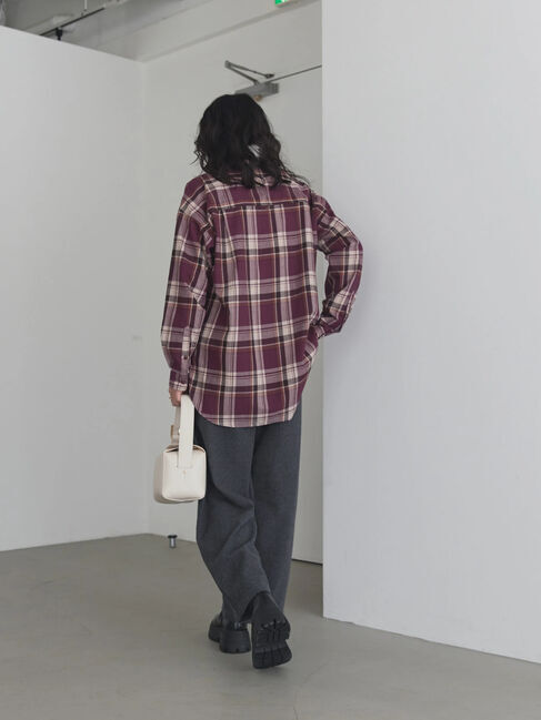  「ウールライクワイドパンツ」|その他|