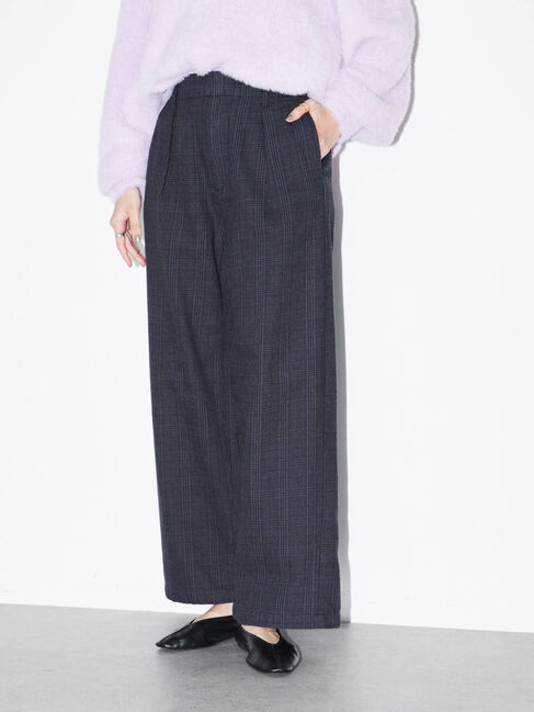  「ウールライクワイドパンツ」|その他|
