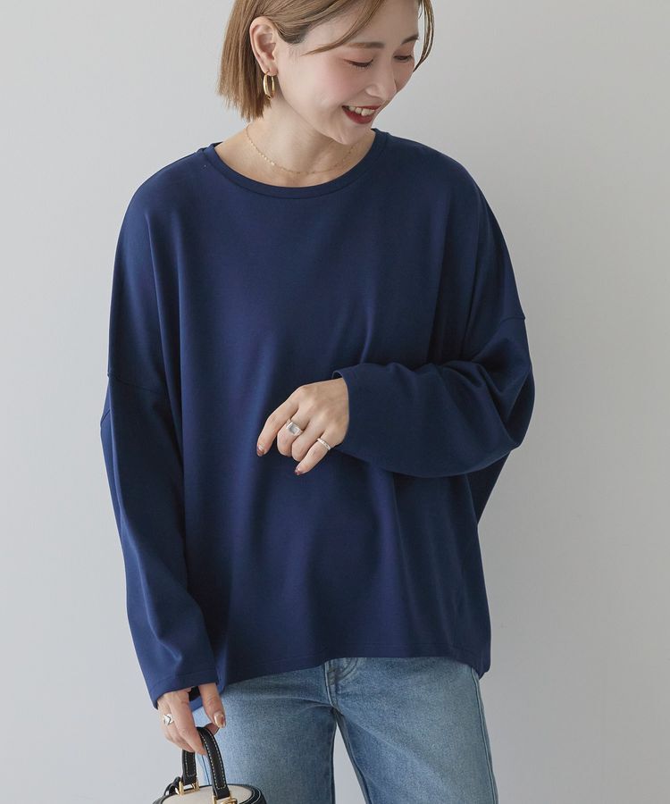 AMERICAN HOLIC「コクーンポンチプルオーバー」|Tシャツ・カットソー|Navy