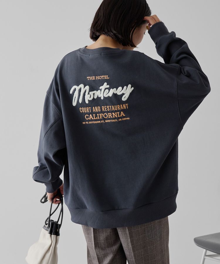 AMERICAN HOLIC「サガラ刺繍裏毛プルオーバー」|Tシャツ・カットソー|