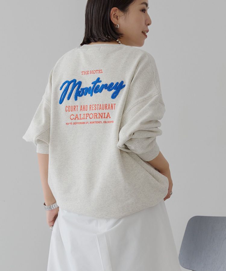 AMERICAN HOLIC「サガラ刺繍裏毛プルオーバー」|Tシャツ・カットソー|