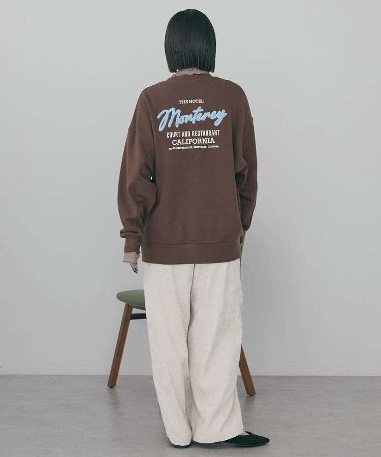 AMERICAN HOLIC「サガラ刺繍裏毛プルオーバー」|Tシャツ・カットソー|