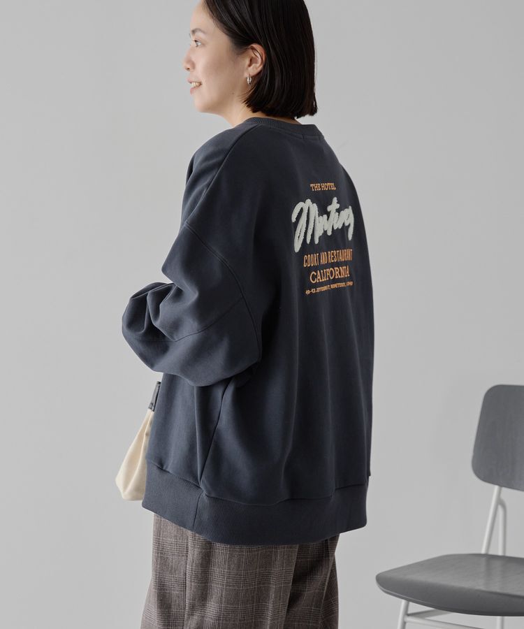 AMERICAN HOLIC「サガラ刺繍裏毛プルオーバー」|Tシャツ・カットソー|