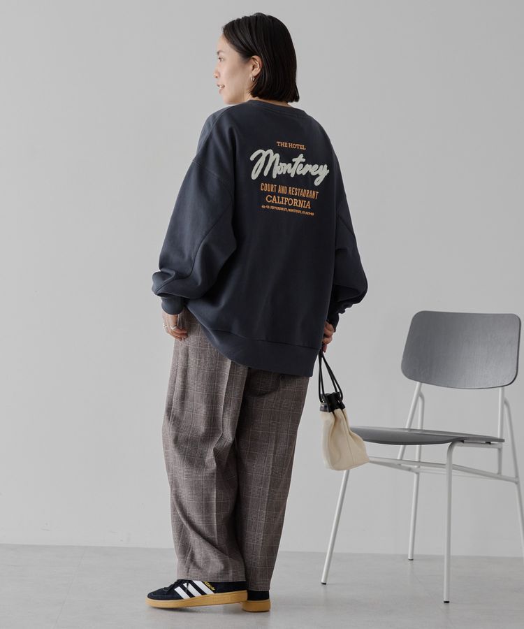 AMERICAN HOLIC「サガラ刺繍裏毛プルオーバー」|Tシャツ・カットソー|