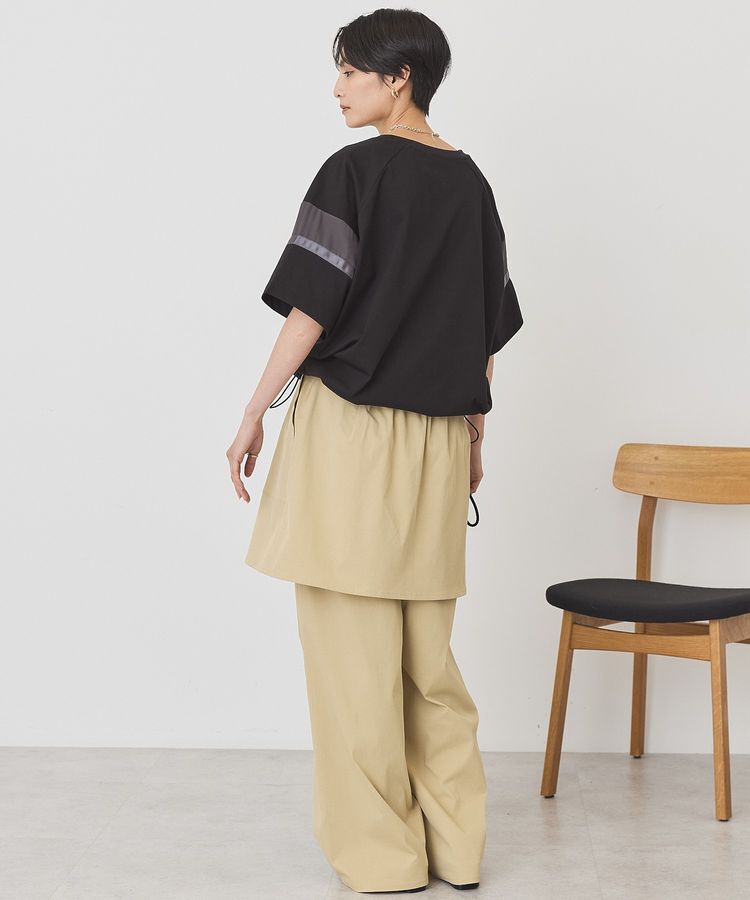 AMERICAN HOLIC「異素材ラインプルオーバー」|Tシャツ・カットソー|