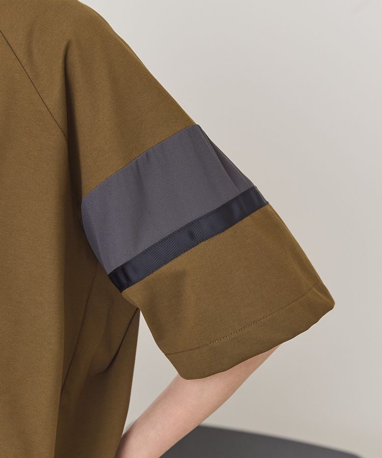 AMERICAN HOLIC「異素材ラインプルオーバー」|Tシャツ・カットソー|